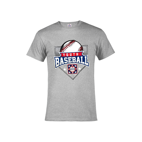 26Y - DYB Home Plate T-Shirt (Select Adult Sizes)